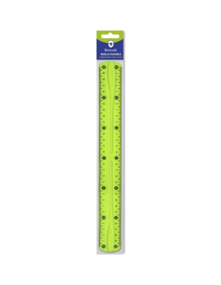 REGLA PVC FLEXIBLE 30 CM BISMARK 324739