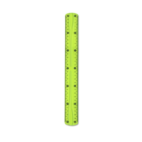 REGLA PVC FLEXIBLE 30 CM BISMARK 324739