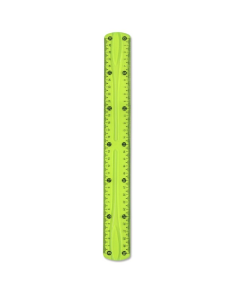REGLA PVC FLEXIBLE 30 CM BISMARK 324739