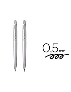 SET JOTTER. DUO BOLÍGRAFO + PORTAMINAS ACERO CT PARKER 2093256