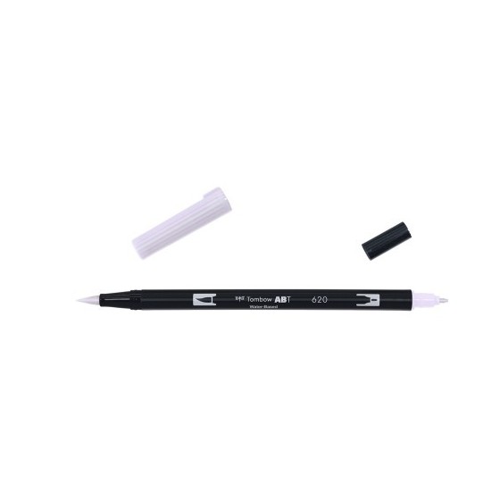 ROTULADOR DOBLE PUNTA PINCEL DUAL BRUSH-620 - COLOR LILAC. TOMBOW ABT-620