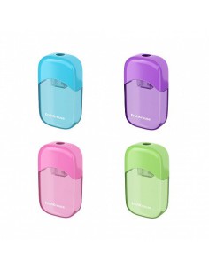 SACAPUNTAS DE PLÁSTICO S-SHARP CON DEPÓSITO, COLOR: SURTIDO ERICH KRAUSE 56035 (x24 unidades) 2