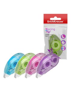 CINTA CORRECTORA SPRING 5MM X 6M ERICH KRAUSE 53196 (x24 unidades)