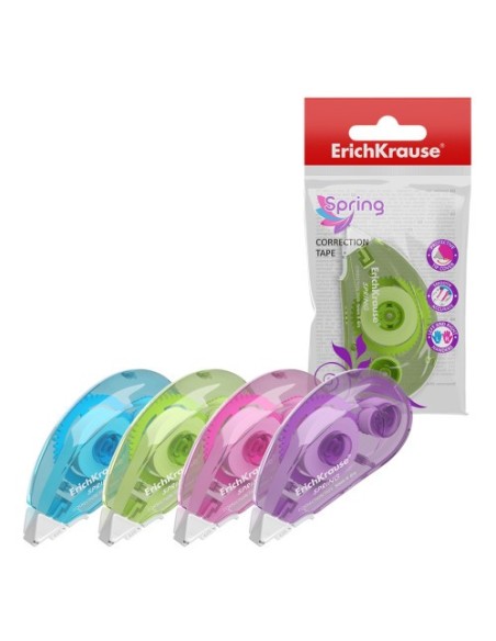 CINTA CORRECTORA SPRING 5MM X 6M ERICH KRAUSE 53196 (x24 unidades)
