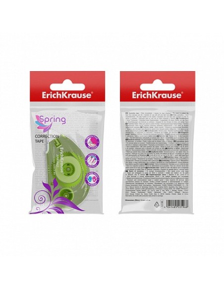 CINTA CORRECTORA SPRING 5MM X 6M ERICH KRAUSE 53196 (x24 unidades)