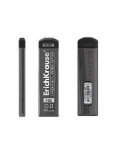 ESTUCHE 20 MINAS PORTAMINAS 0.9 MM, HB ERICH KRAUSE 48144 (x32 unidades) 2