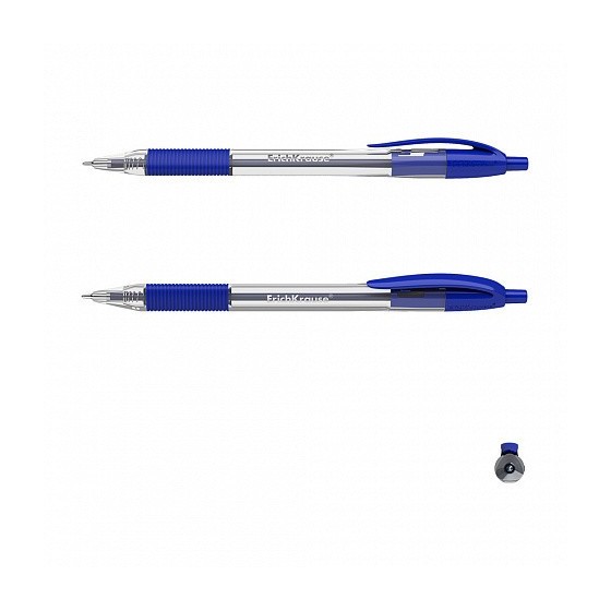 BOLÍGRAFO DE BOLA AUTOMÁTICO U-209 CLASSIC MATIC&GRIP, TECNOLOGÍA ULTRA GLIDE, COLOR TINTA AZUL ERICH KRAUSE 47578 (x50 unidades)