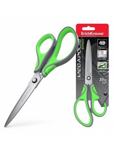 BLISTER TIJERA MEGAPOLIS ERGO, 20 CM ERICH KRAUSE 45740