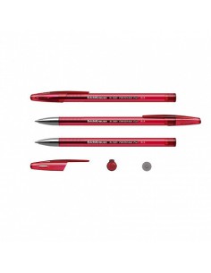 BOLÍGRAFO DE GEL R-301 ORIGINAL GEL 0.5, COLOR DE LA TINTA: ROJO ERICH KRAUSE 42722 (x12 unidades) 2