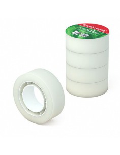 PACK 4 UNIDADES CINTA ADHESIVA INVISIBLE, 18MMX20M ERICH KRAUSE 40197
