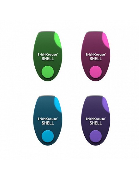 GOMA EN CAJA DE PLÁSTICO SHELL ERICH KRAUSE 35133 (x24 unidades)