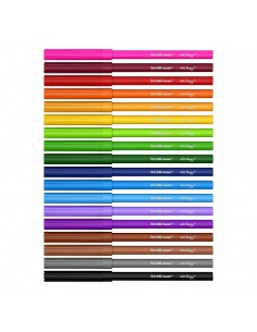 CAJA 18 ROTULADORES SUPER LAVABLES COLORES SURTIDOS ARTBERRY 33051 2