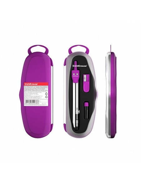 SET COMPAS SCHOOL CON ACCESORIOS ERICH KRAUSE 31527