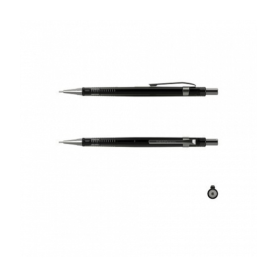 PORTAMINAS NEGRO POINTER 0.5 MM, HB ERICH KRAUSE 22005 (x12 unidades)