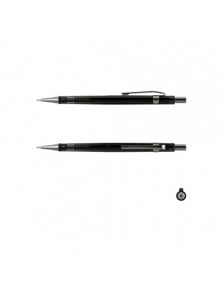 PORTAMINAS NEGRO POINTER 0.5 MM, HB ERICH KRAUSE 22005 (x12 unidades)