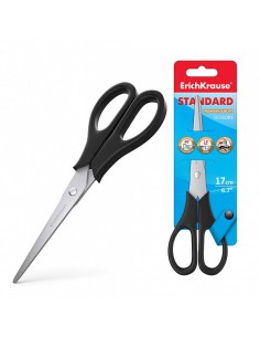 BLISTER TIJERAS STANDARD, 17 CM ERICH KRAUSE 14861