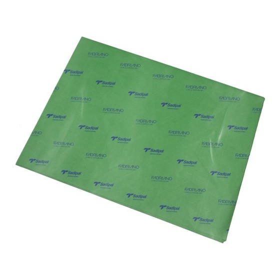 BOLSA 25 HOJAS + 1 HOJA GRATIS PAPEL SEDA-FSC-18G - 50 X 75 CM VERDE FUERTE SADIPAL S0718115