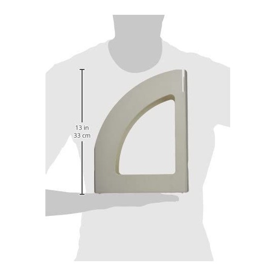 REVISTERO ECOGREEN BLANCO 100% RECICLADO Y RECICLABLE A4 Y FOLIO 250X80X320 MM GRIS ARCHIVO 2000 2003 GS
