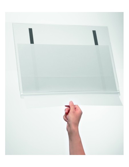 CAJA 5 FUNDAS IMPERMEABLES A3 MAGNETICAS DURABLE 501919
