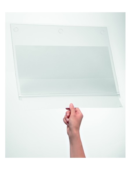 CAJA 5 FUNDAS IMPERMEABLES A3 AUTOADHESIVAS DURABLE 501719