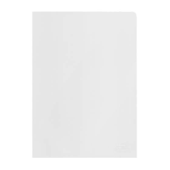 CAJA 100 DOSSIERES UÑEROS POLIPROPILENO TRANSPARENTE PIEL NARANJA A4 RECYCLE 100 MICRAS ESSELTE 627496