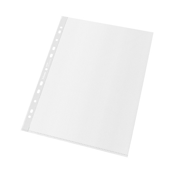 CAJA 50 FUNDAS POLIPROPILENO MULTITALADRO REFORZADA PIEL NARANJA A4 RECYCLE 100 MICRAS ESSELTE 627501