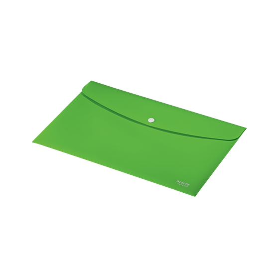 SOBRES POLIPROPILENO OPACO A4 CON BROCHE BOTON RECYCLE VERDE LEITZ 46780055