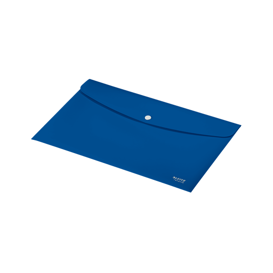 SOBRES POLIPROPILENO OPACO A4 CON BROCHE BOTON RECYCLE AZUL LEITZ 46780035