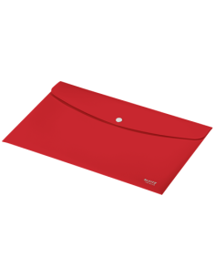 SOBRES POLIPROPILENO OPACO A4 CON BROCHE BOTON RECYCLE ROJO LEITZ 46780025 2