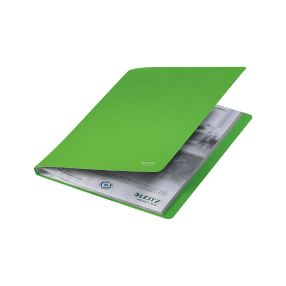 CARPETA POLIPROPILENO CON 40 FUNDAS A4 RECYCLE VERDE LEITZ 46770055