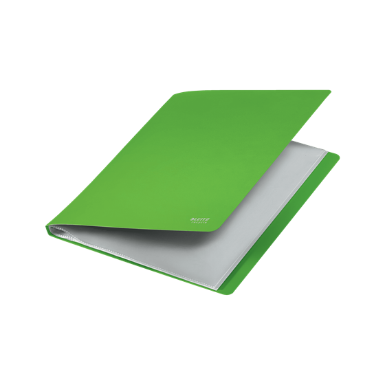 CARPETA POLIPROPILENO CON 40 FUNDAS A4 RECYCLE VERDE LEITZ 46770055