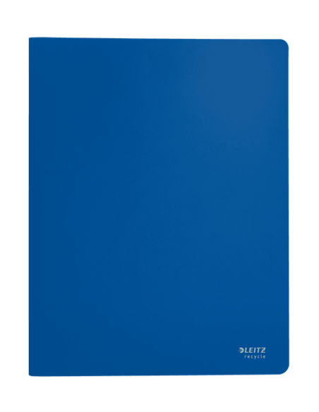 CARPETA POLIPROPILENO CON 40 FUNDAS A4 RECYCLE AZUL LEITZ 46770035