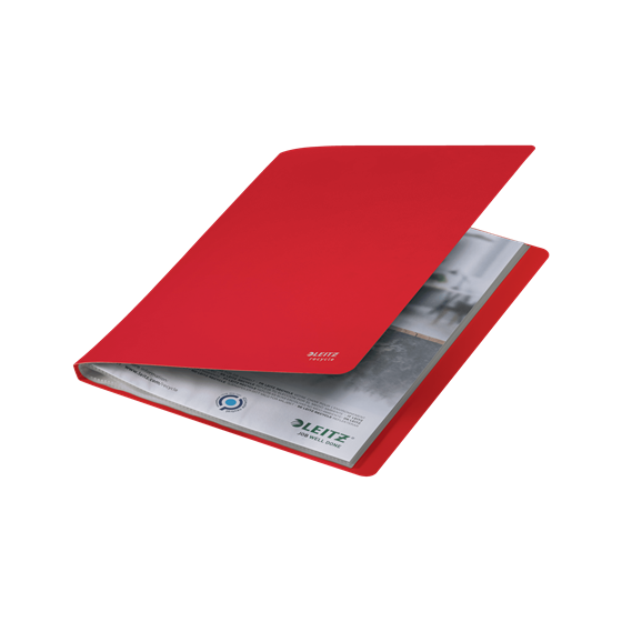 CARPETA POLIPROPILENO CON 40 FUNDAS A4 RECYCLE ROJO LEITZ 46770025
