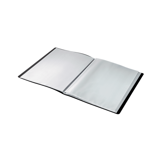 CARPETA POLIPROPILENO CON 20 FUNDAS A4 RECYCLE NEGRO LEITZ 46760095