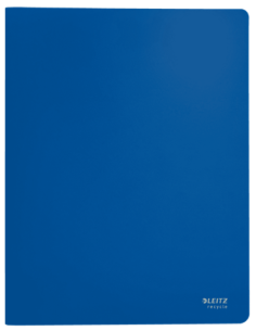 CARPETA POLIPROPILENO CON 20 FUNDAS A4 RECYCLE AZUL LEITZ 46760035