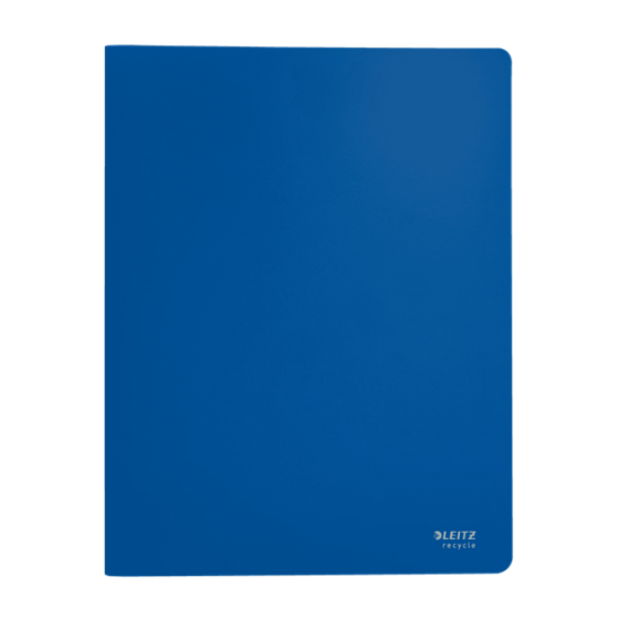 CARPETA POLIPROPILENO CON 20 FUNDAS A4 RECYCLE AZUL LEITZ 46760035