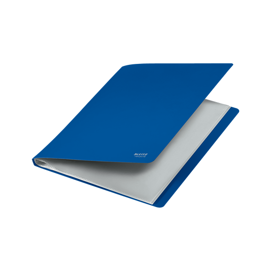 CARPETA POLIPROPILENO CON 20 FUNDAS A4 RECYCLE AZUL LEITZ 46760035