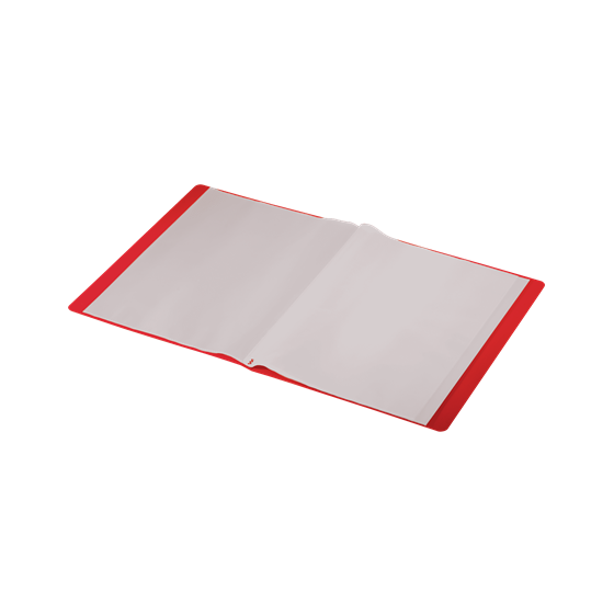CARPETA POLIPROPILENO CON 20 FUNDAS A4 RECYCLE ROJO LEITZ 46760025