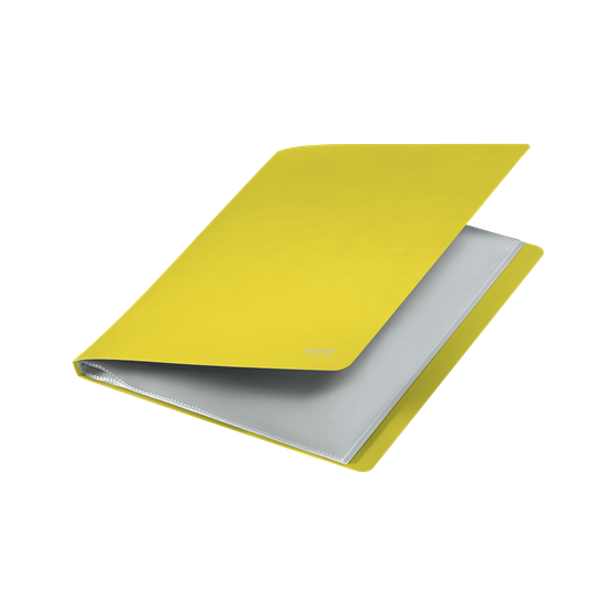 CARPETA POLIPROPILENO CON 20 FUNDAS A4 RECYCLE AMARILLO LEITZ 46760015