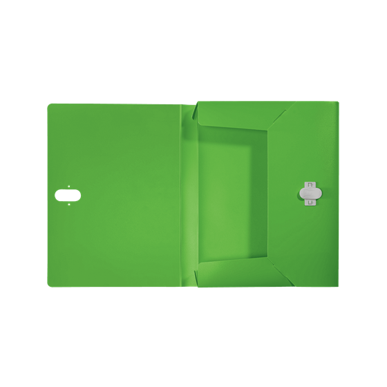 CARPETA POLIPROPILENO DE PROYECTOS 38MM Y CIERRE BROCHE GIRATORIO A4 RECYCLE VERDE LEITZ 46230055