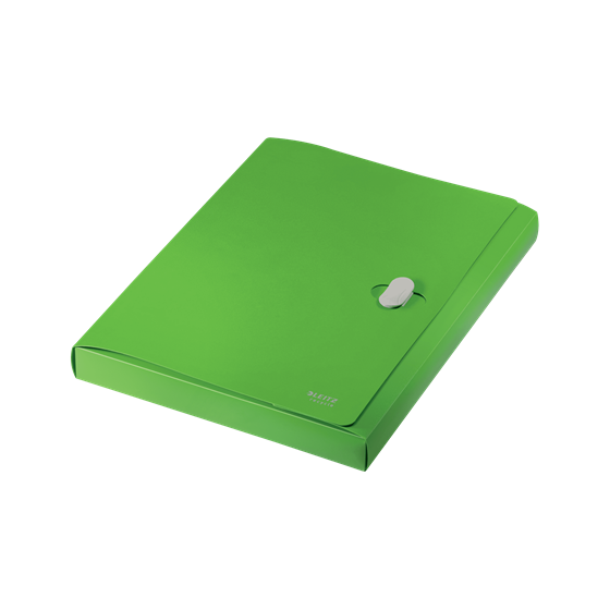 CARPETA POLIPROPILENO DE PROYECTOS 38MM Y CIERRE BROCHE GIRATORIO A4 RECYCLE VERDE LEITZ 46230055