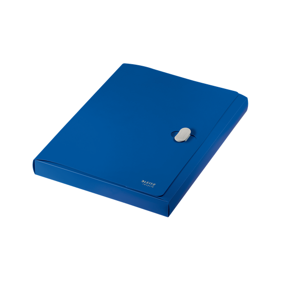 CARPETA POLIPROPILENO DE PROYECTOS 38MM Y CIERRE BROCHE GIRATORIO A4 RECYCLE AZUL LEITZ 46230035