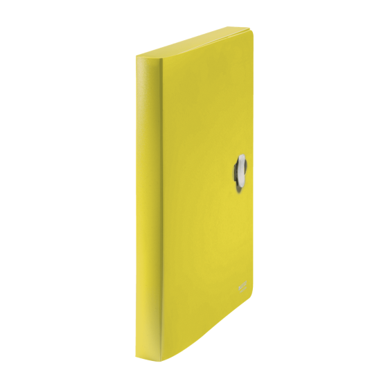 CARPETA POLIPROPILENO DE PROYECTOS 38MM Y CIERRE BROCHE GIRATORIO A4 RECYCLE AMARILLO LEITZ 46230015