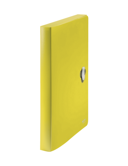 CARPETA POLIPROPILENO DE PROYECTOS 38MM Y CIERRE BROCHE GIRATORIO A4 RECYCLE AMARILLO LEITZ 46230015