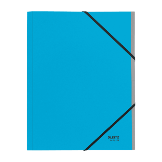 CARPETA CLASIFICADORA DE CARTON 6 POSICIONES A4 RECYCLE 100% AZUL LEITZ 39140035