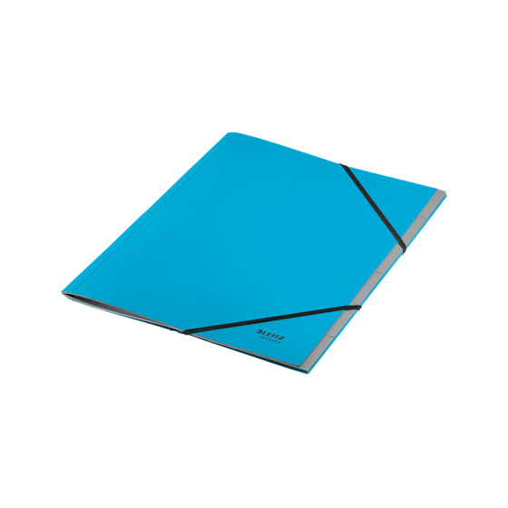 CARPETA CLASIFICADORA DE CARTON 6 POSICIONES A4 RECYCLE 100% AZUL LEITZ 39140035