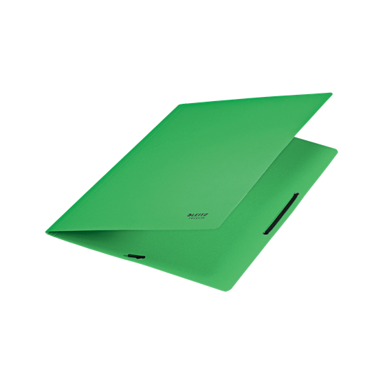 CARPETA DE CARTON CON GOMAS Y SIN SOLAPAS A4 RECYCLE 100% VERDE LEITZ 39080055