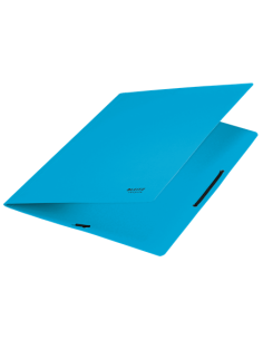 CARPETA DE CARTON CON GOMAS Y SIN SOLAPAS A4 RECYCLE 100% AZUL LEITZ 39080035 2