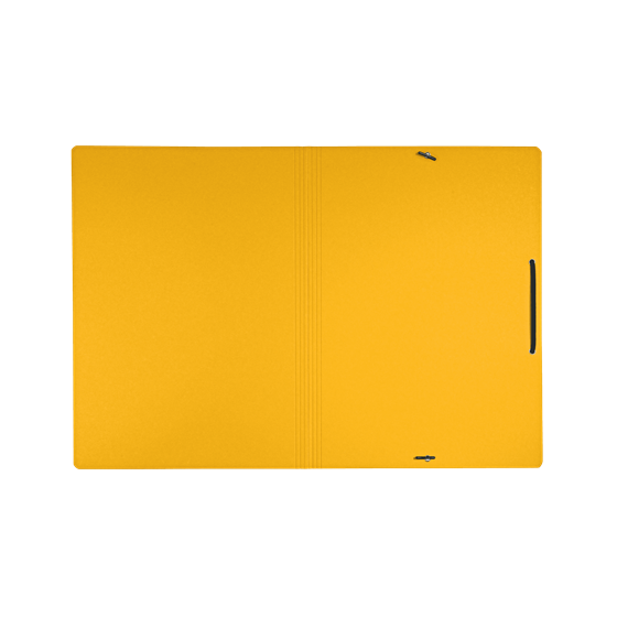 CARPETA DE CARTON CON GOMAS Y SIN SOLAPAS A4 RECYCLE 100% AMARILLO LEITZ 39080015