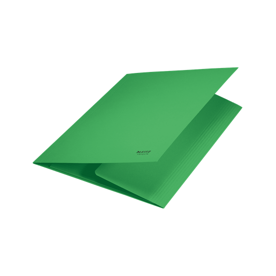 CARPETA CARTON 3 SOLAPAS A4 RECYCLE 100% VERDE LEITZ 39060055